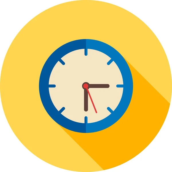 Czas, Zegar ikonę — Wektor stockowy