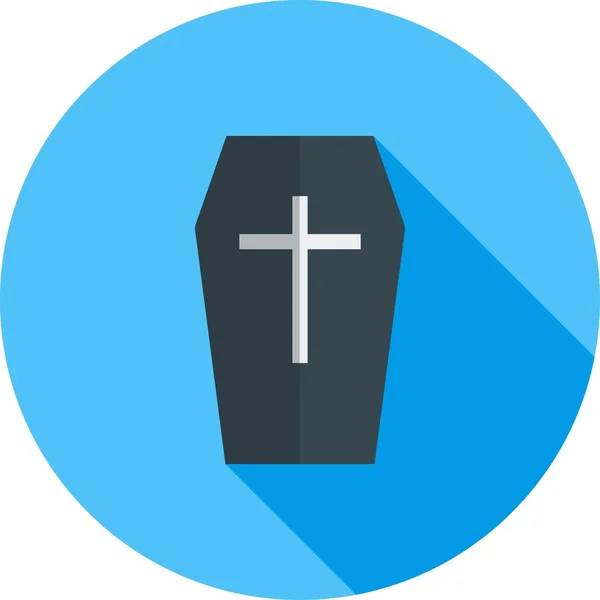 Coffin, Grave icon — Wektor stockowy