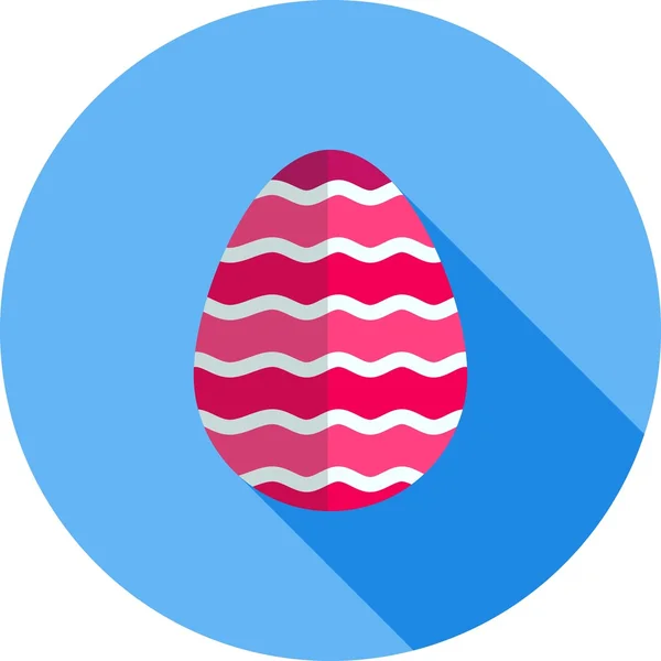 Icono de huevo de Pascua — Vector de stock