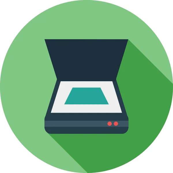 Scanner, technology icon — 图库矢量图片