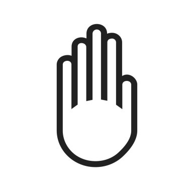 Hand,  stop Sign Icon