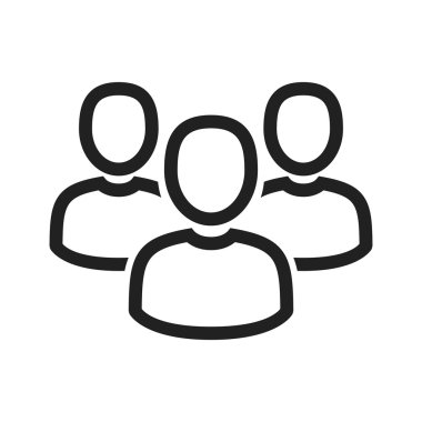 Clients, public, group Icon