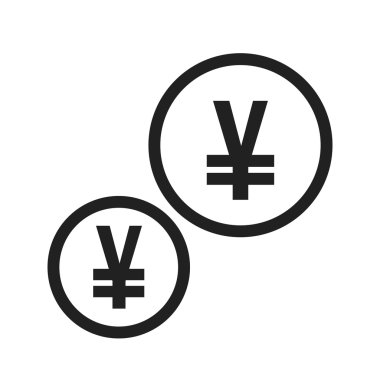 Currency, yen, finance icon