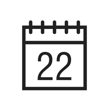 Takvim, saat simgesini