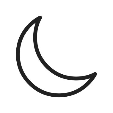 Do not disturb, moon icon