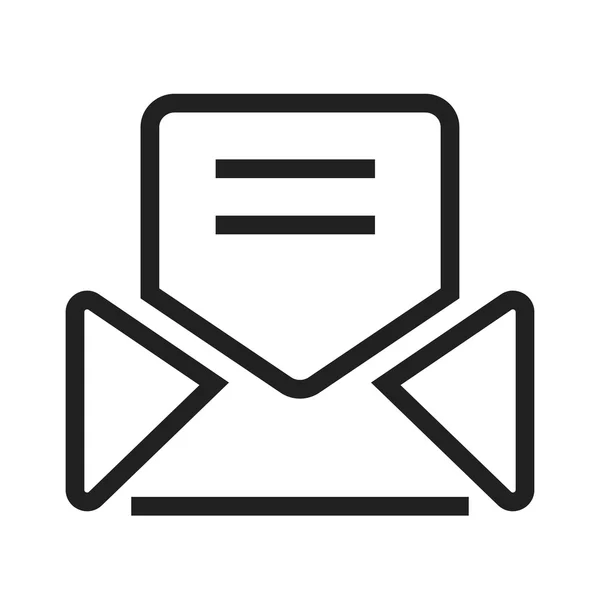 Envelope, melding Icon – stockvektor