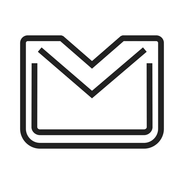 Message, mail, letter Icon — 图库矢量图片