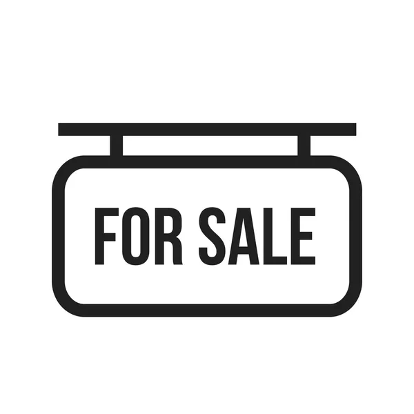 House for Sale board  icon — 스톡 벡터