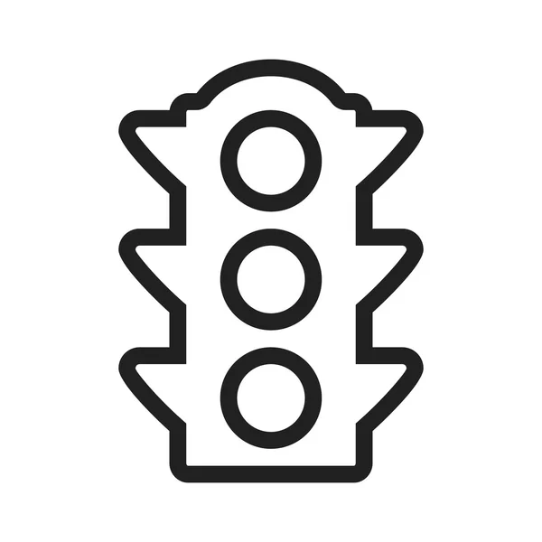 Traffic Lights Signal Icon — ストックベクタ