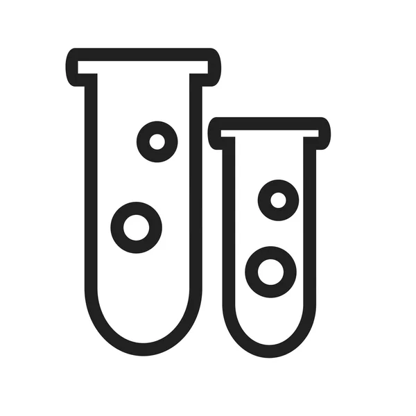 Laboratory, test tube Icon — ストックベクタ