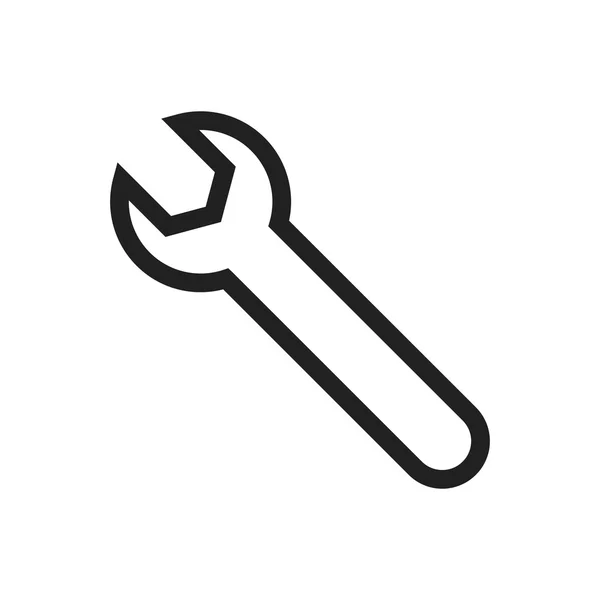 Configurações, ícone da ferramenta — Vetor de Stock