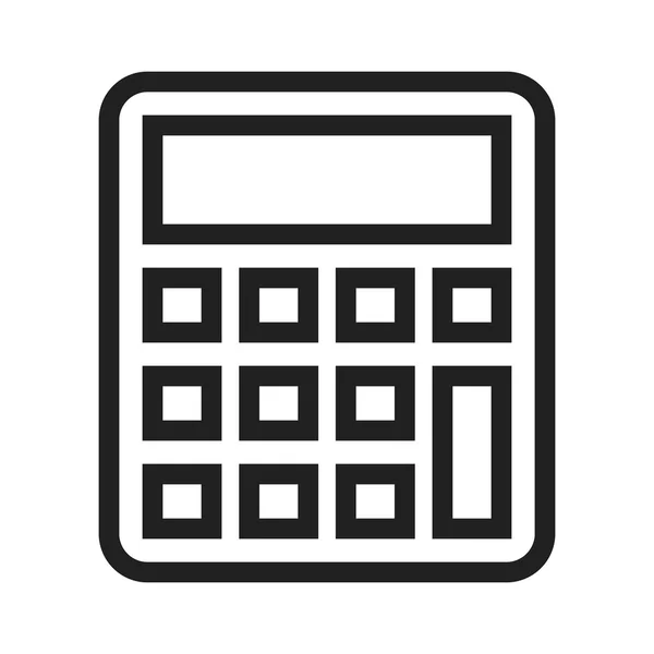 Calculator, finance icon — Stock Vector