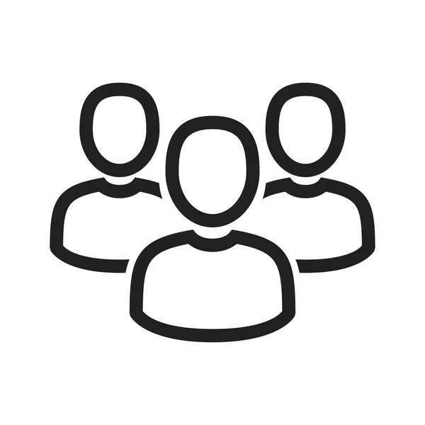 Clients, public, group Icon — стоковий вектор