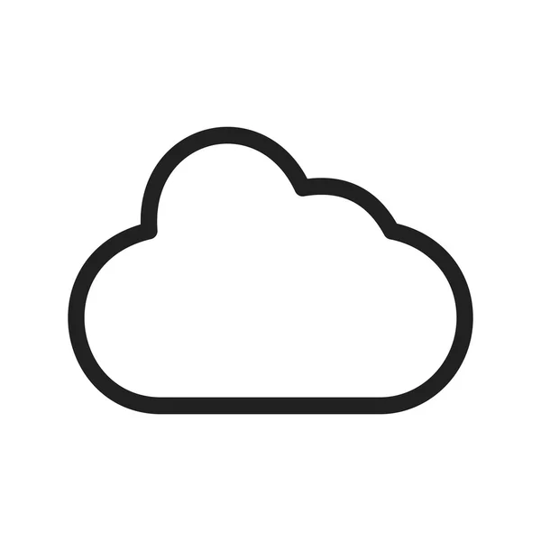 Icono de tecnología de nube — Archivo Imágenes Vectoriales