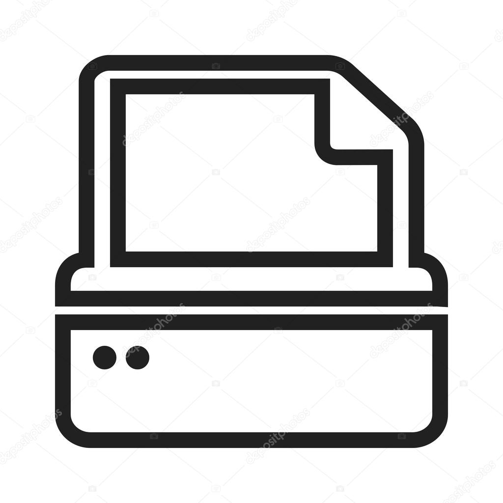 Printer, Office Icon
