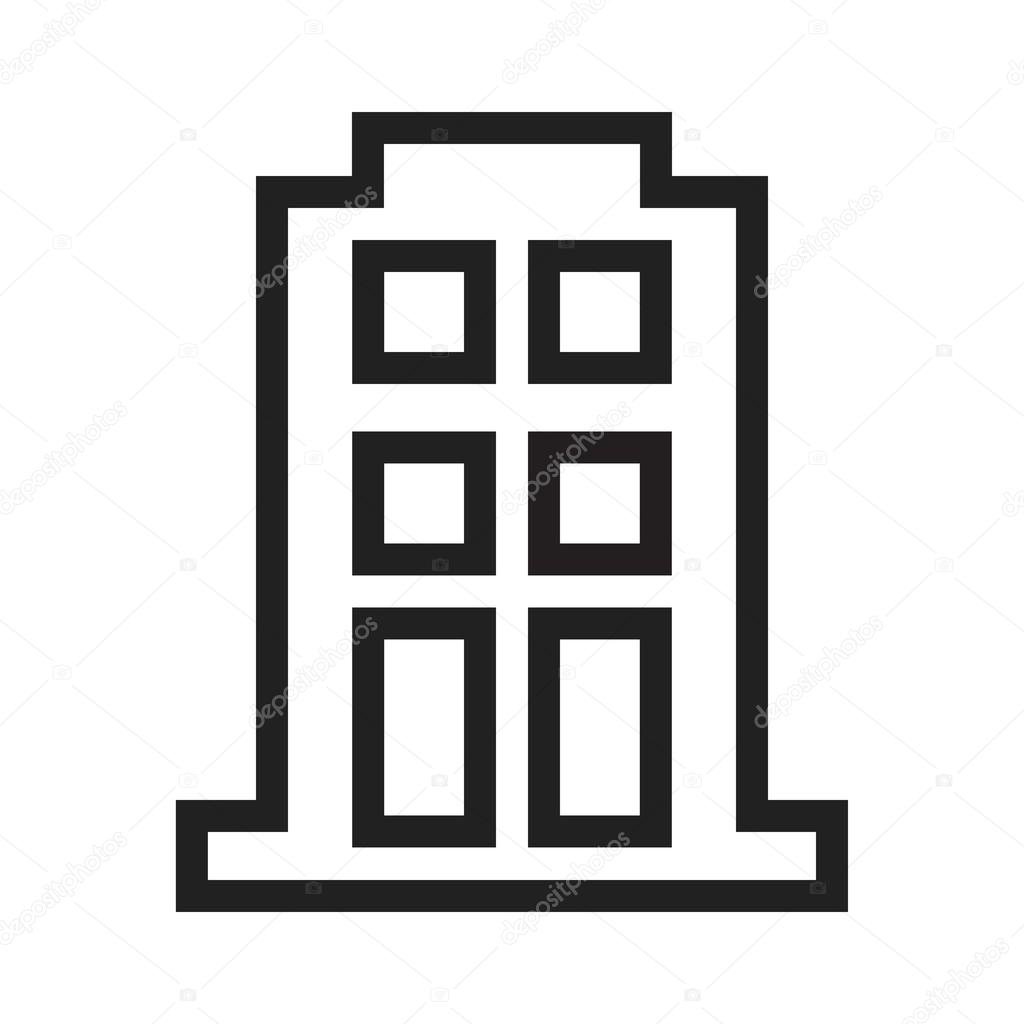 Apartment Building Illustration apartment, building icon — stock vector © dxinerz #77353016 Apartment Building Illustration apartment, building icon — stock vector © dxinerz #77353016