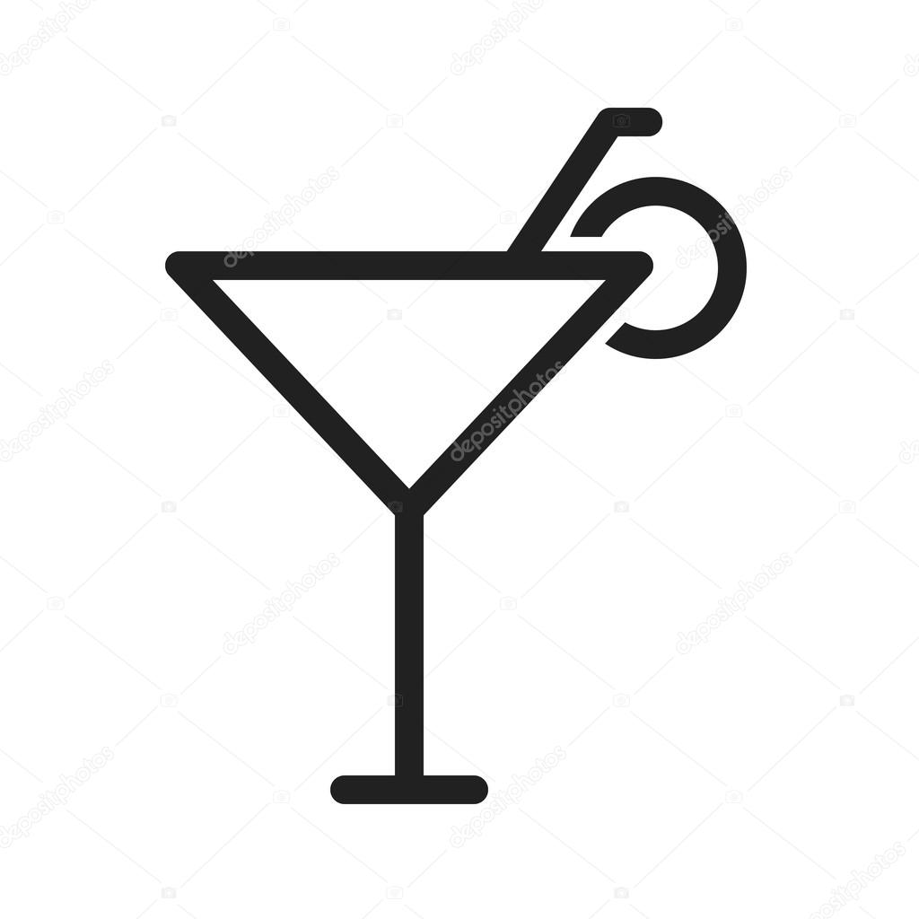 Cocktail, drink icon