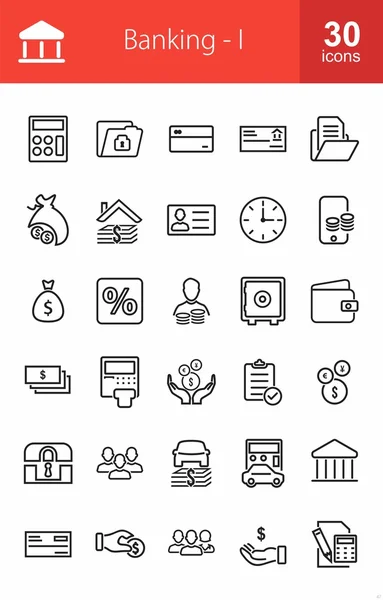 Banking, finance icon