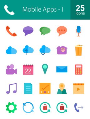 Mobil uygulamalar, web simgeler