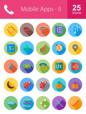 Mobil uygulamalar, web simgeler