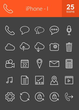 Mobil uygulamalar, web simgeler