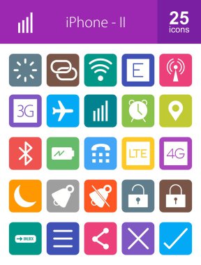 Mobil uygulamalar, web simgeler