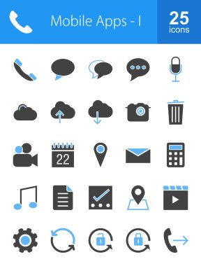 Mobil uygulamalar, web simgeler