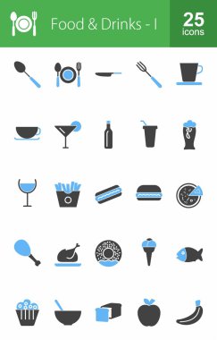 Yiyecek ve içecekler bilinen bir ölçüdür.