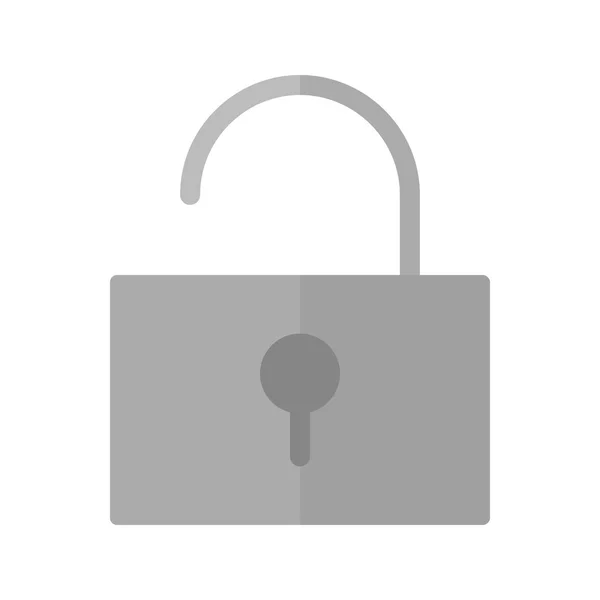 Unlock, security icon — Stok Vektör