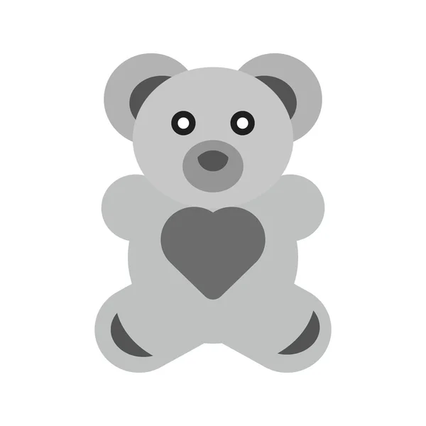 毛绒的熊 — 图库矢量图片
