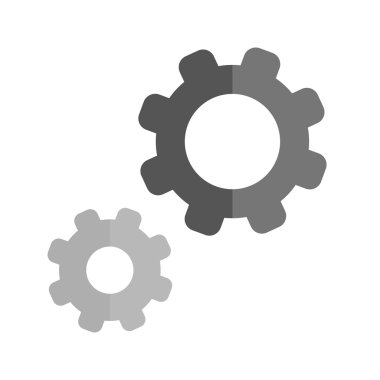 Configurations, settings icon clipart