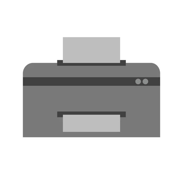 Printer, technology, office icon — Stockový vektor