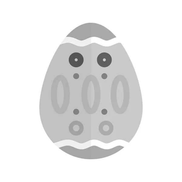 Uovo di Pasqua, icona della decorazione — Vettoriale Stock