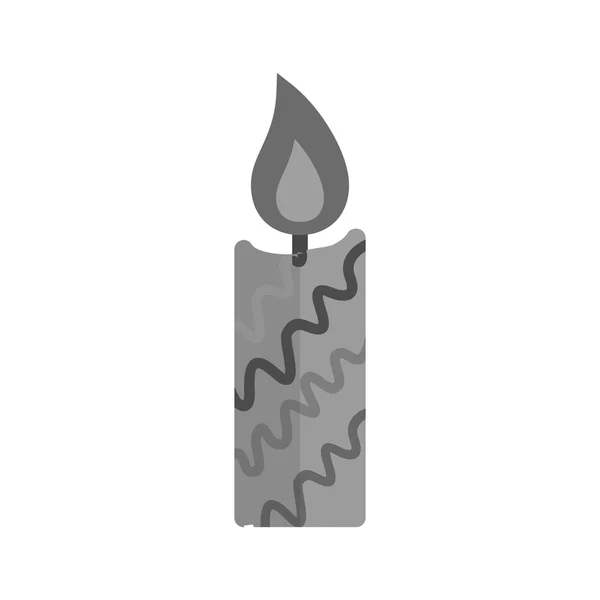 Свічка, значок святкування — стоковий вектор