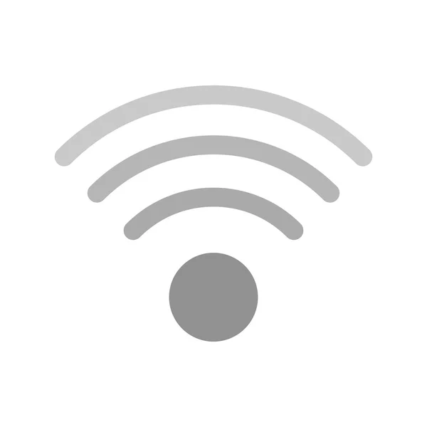 Icona del segnale wifi — Vettoriale Stock