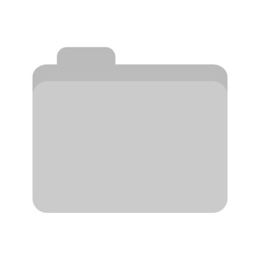 Klasörü, dosya simgesini