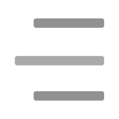 Right Text Align icon