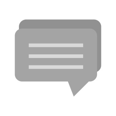 Two Chat Bubbles icon