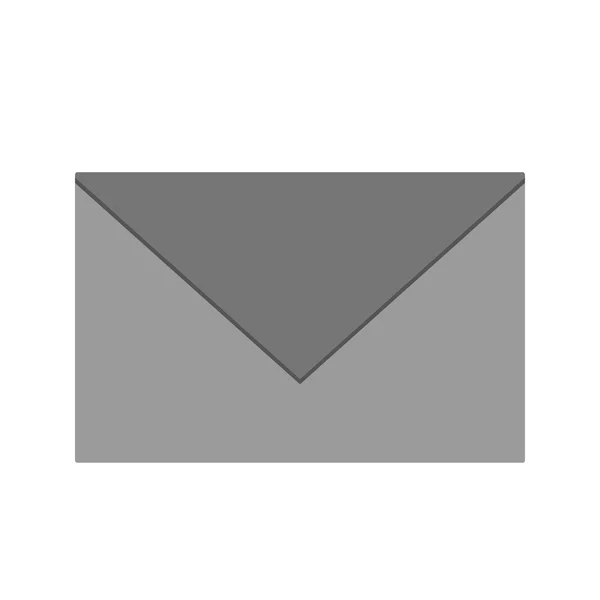 Messaggio, icona della posta — Vettoriale Stock