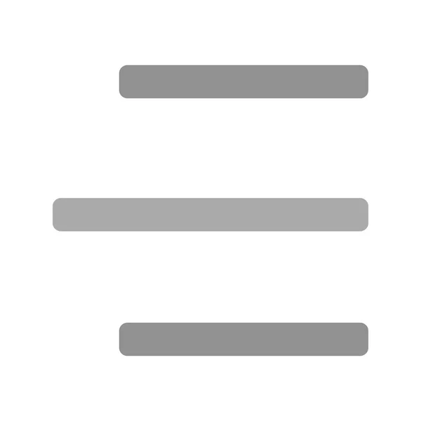 Right Text Align icon — Stok Vektör