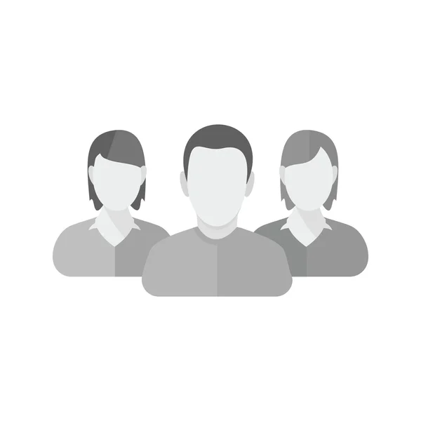 Clients, customers icon — Stok Vektör
