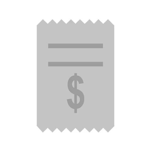 Dollar bill pictogram — Stockvector