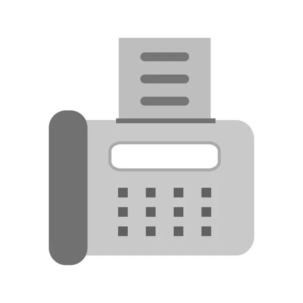 Fax Machine, office icon — Stock Vector