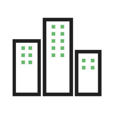 Apartments, buildings icon