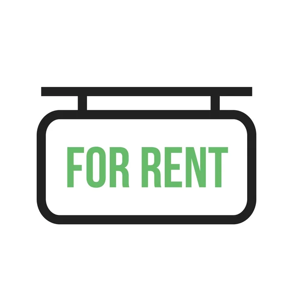 Property For Rent icon — Stok Vektör