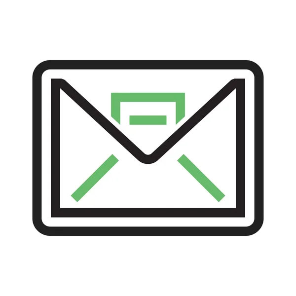 Envelope, correio, ícone de mensagem — Vetor de Stock