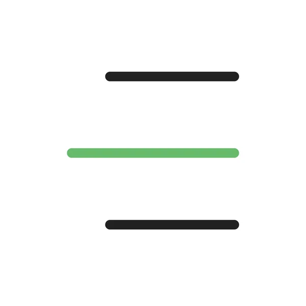 Right Align text icon — Stockvector