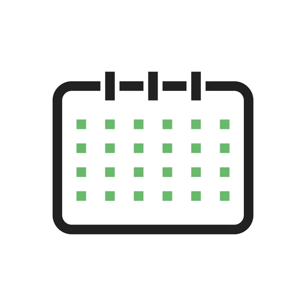 Kalendář, ikonu — Stockový vektor