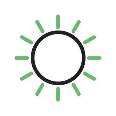 Güneş, ısı simgesi