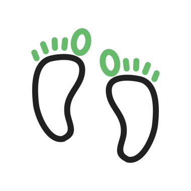 Ayak, ayak izleri simgesi